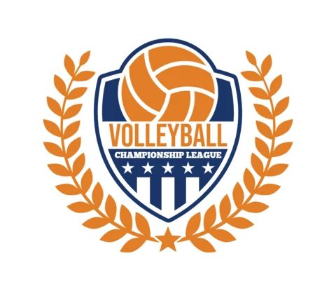 Volleyball Championship League Logo Design Template