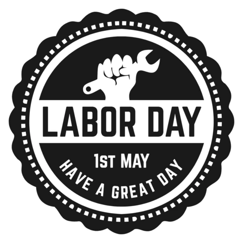 Labor Day Logo Design Template