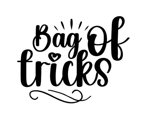Bolsa de trucos de maquillaje plantilla de diseño de camiseta