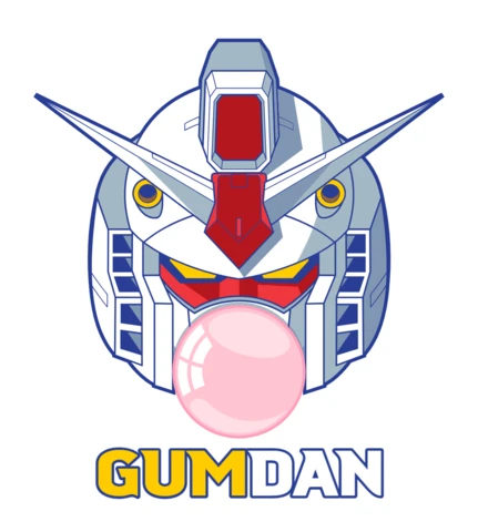Gumdan Gunpla Robot Parody T-shirt Design Template