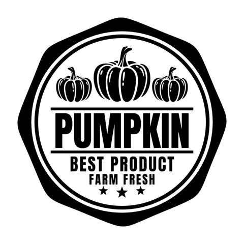 Best Pumpkin Logo Design Template