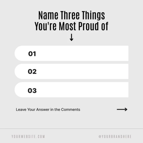Proud Moments Instagram Post Design Template
