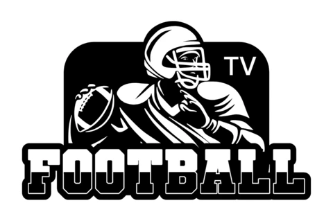 American Football Badge Logo Design Template