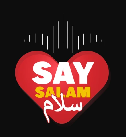 Say Salaam T-Shirt Design Template