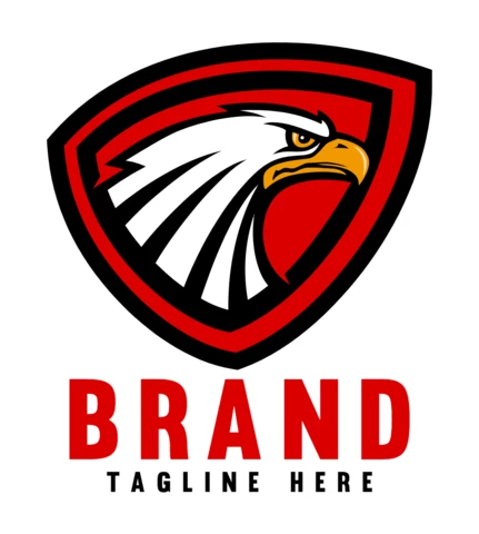 Eagle Head Logo Design Template