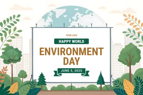 Eco-Friendly Design Template for World Environment Day Celebration