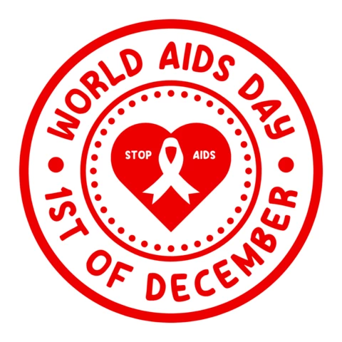 World Aids Day Logo Design Template