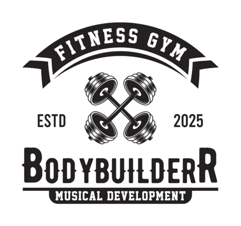 Modello di progettazione del logo del centro fitness