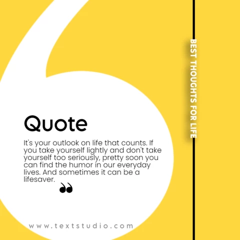 Yellow And White Minimalist Quote About Life Instagram Post Template