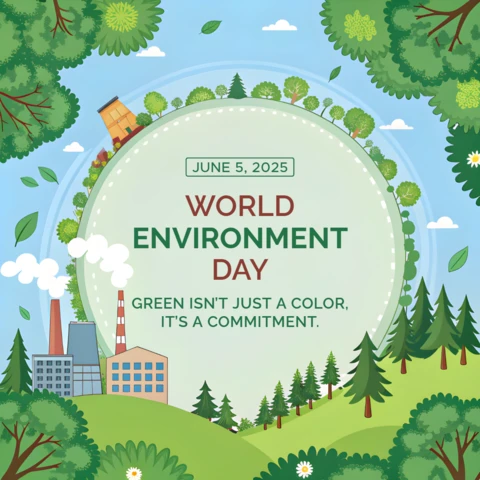 Eco-Friendly World Environment Day Design Template