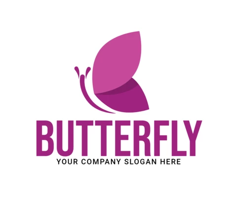 Butterfly Logo Design Template