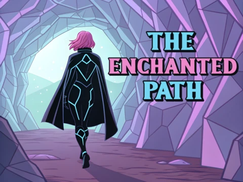 Enchanted Path Adventure Design Template for Posters