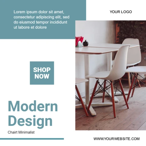 Modern Elegant Promotional Instagram Post Design Template