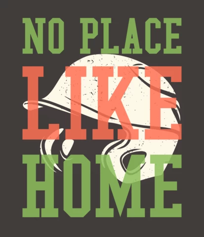 Baseballhelm Vintage T-Shirt Design-Vorlage