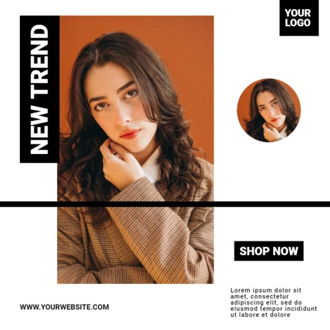 Minimalist Fashion Instagram Post Design Template