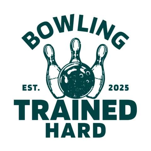 Vintage Bowling Logo Design Template