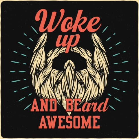 Le réveil et la barbe, c'est le modèle de tee-shirt du barbier