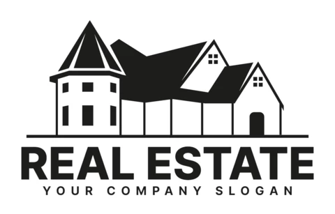 Modèle de logo pour une société immobilière