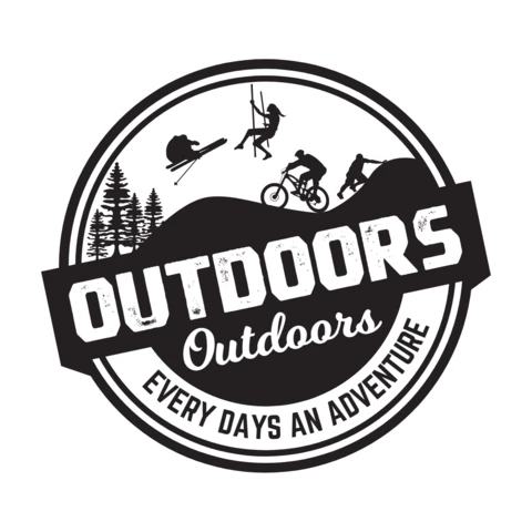 Plantilla de diseño de logotipo de aventura al aire libre