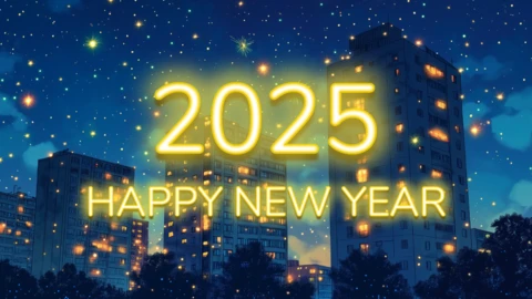 Plantilla de diseño de tarjeta de feliz año nuevo