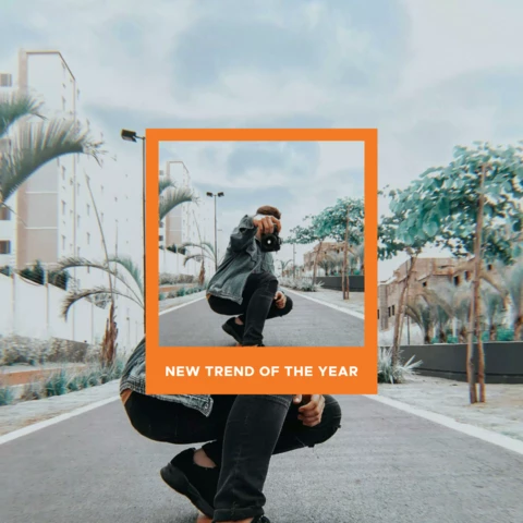 Modern Trendy Fashion Instagram Post Design Template