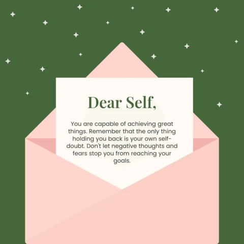 Self Care Letter Instagram Post Design Template