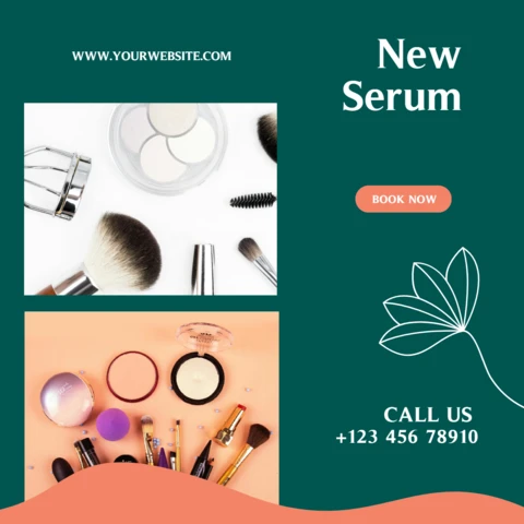 Lovely Floral Promotional Instagram Post Design Template