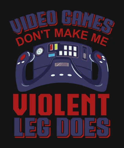 Les jeux vidéo ne me rendent pas violent lag does gaming quote t-shirt design template
