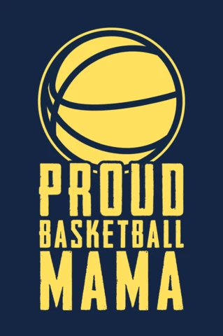 Basketball Vintage T-shirt Design Template
