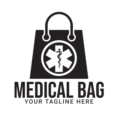 Medical Bag Logo Design Template
