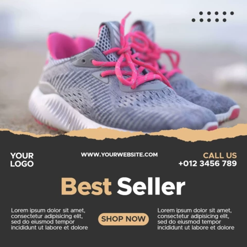 Sale Banner For Instagram Post Template Design
