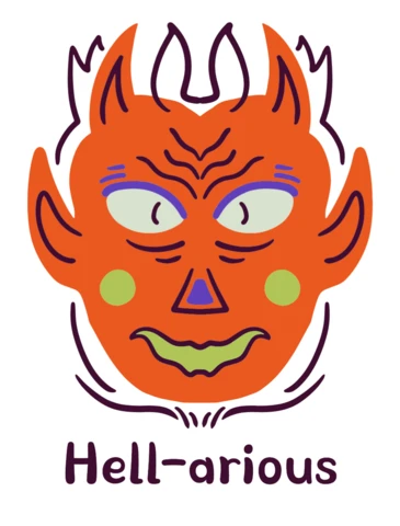 Playful Monster Design Template for Halloween Celebrations