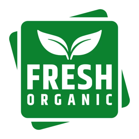 Fris biologisch groen logo