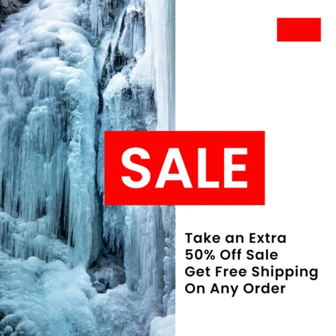 Winter Sale Instagram Social Media Post Template