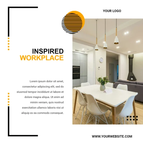 Elegant Lightly Framed Instagram Post Design Template