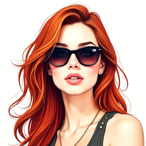 Chic Sunglasses Design Template for Fashion Marketing