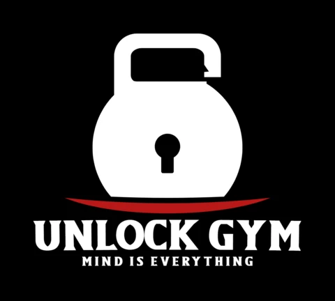 Unlock Gym Fitness Logo Design Template