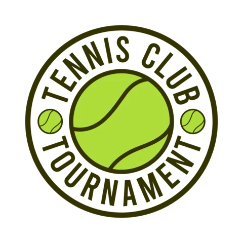 Logo turnieju klubu tenisowego