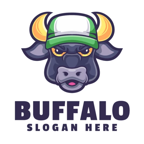 Buffalo Logo Design Template