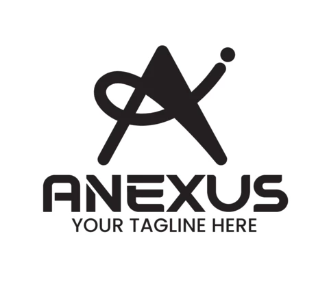 Anexus Letter A Modern Stylish Logo Design Template