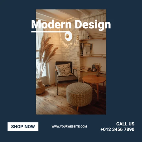Sober Marketing Instagram Ad Post Design Template