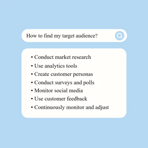 Find Your Target Audience Instagram Post Design Template