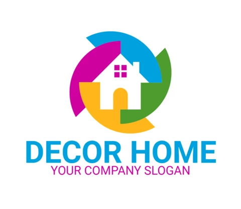 Decor Home Logo Design Template