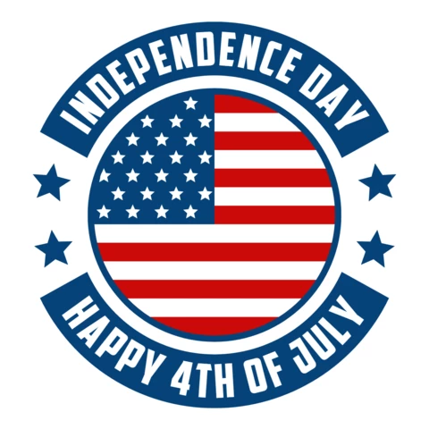 Independence Day 4th Of July 1776 Design Template