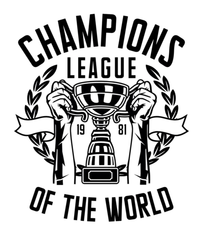 Champions League T-Shirt Design Template