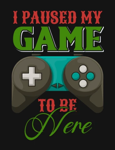 Je me suis arrêté de jouer pour être ici, c'est une citation de gaming