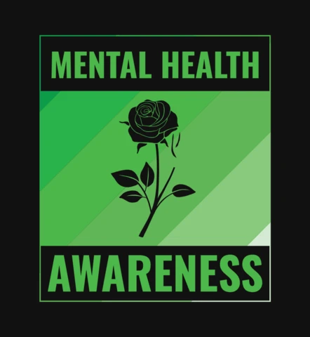 Mental Health Awareness T-Shirt Design Template