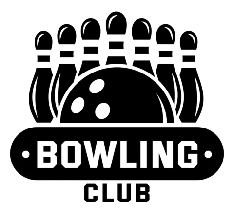 Bowling Club Logo Design Template