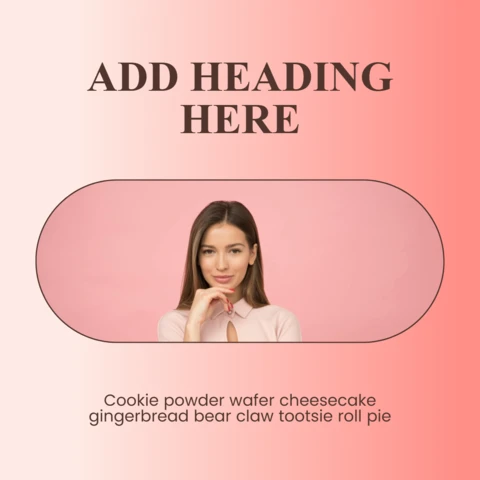 Delicious Dessert Ideas Instagram Post Design Template