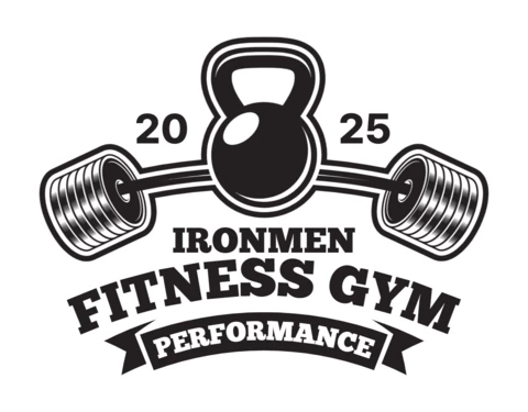 Fitness Gym Ironmen Logo Design Template